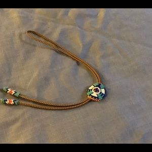 BEADED BOLO BEADED TIPS